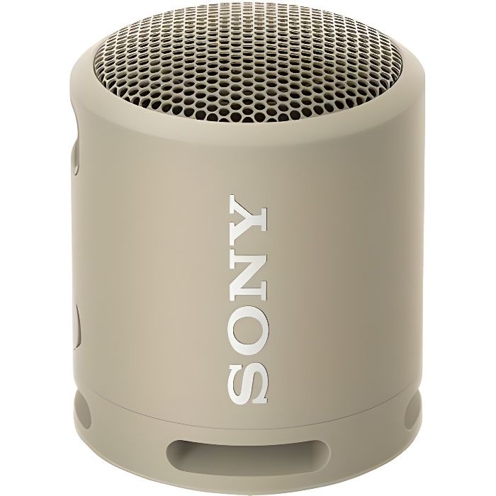Enceinte SONY SRSXB13C - Gris - Bluetooth - Batterie - Etanche - 5 heures dautonomie
