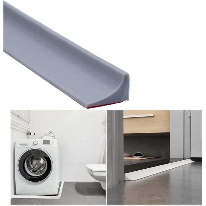 Joint D'étanchéité Pour Porte De Douche 2 Mètres - Auto-adhésif - Barrière Anti-débordement - TPE Flexible - Facile à Couper