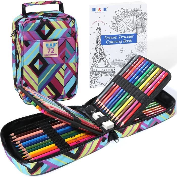 Set de Crayons de couleur - Crayons de couleur de couleur numérotés et codés par Set de Crayons de couleur - Crayons de couleur de couleur numérotés et codés par