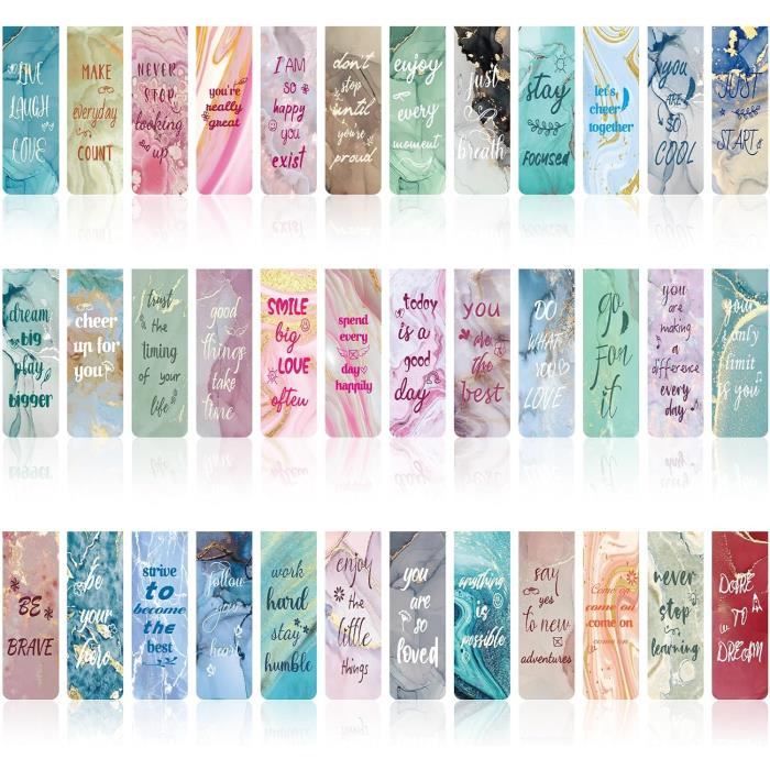 Signet Bookmarks 36 Pièces Signets Magnétiques,Aimant Mignon Clips Signet,Magnetic ...