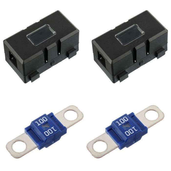 Fusible 30 Ampères 16 Fusibles Midi 32V - 20A à 120A, Pour Voiture, Camion, Véhicules Utilitaires Accessoire Atelier Automobile