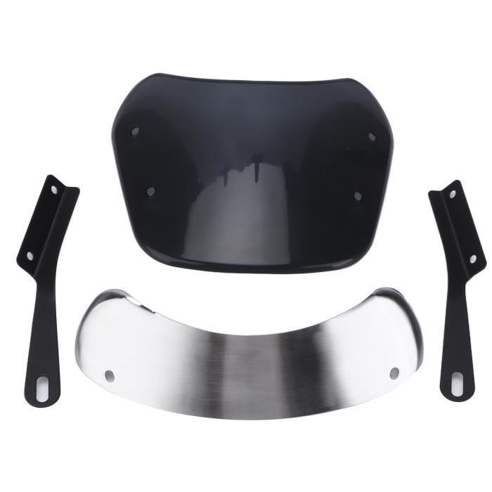Déflecteur De Vent Transparent Pour Scooter/moto - Dimensions 42x41,3 Cm - Protection Contre Le Froid Et La Pluie