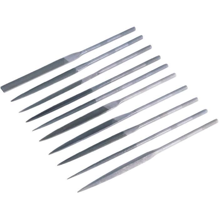 Set de limes aiguilles, 10 pièces - Cdiscount Bricolage