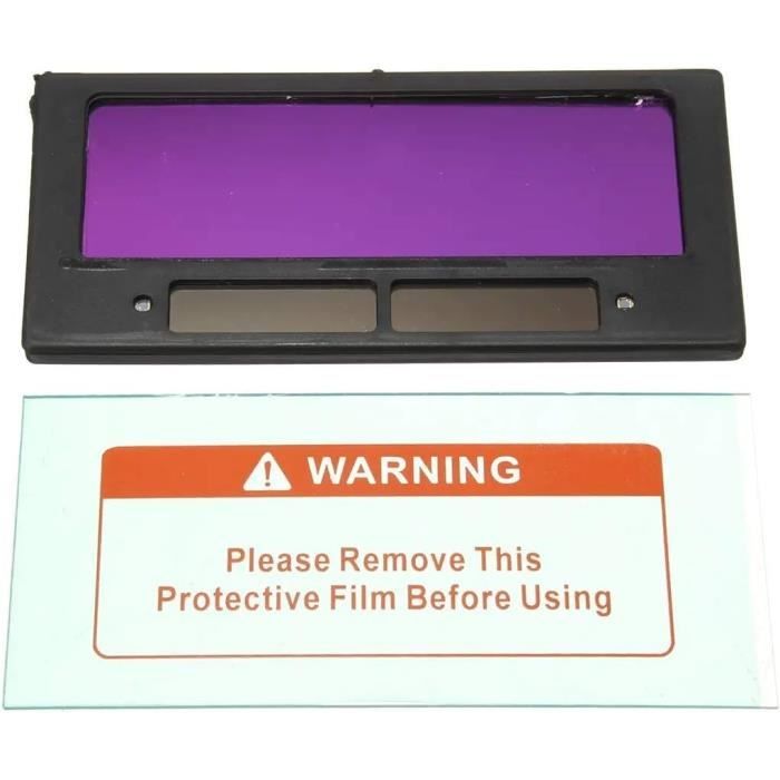 Masque Oculaire à Assombrissement Automatique Solaire Lunettes De Soudage Lunettes De Protection