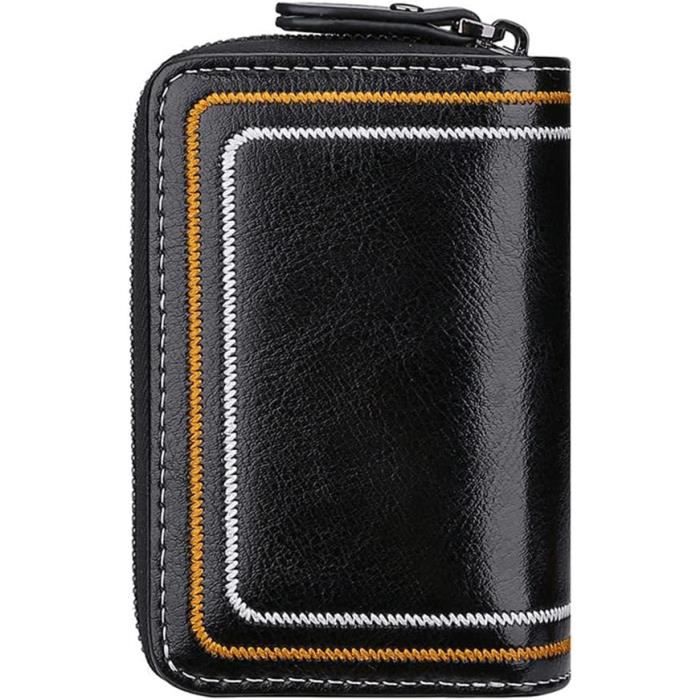 Étui Porte-clés Voiture En Cuir Véritable, Universel, Noir – Uxcell