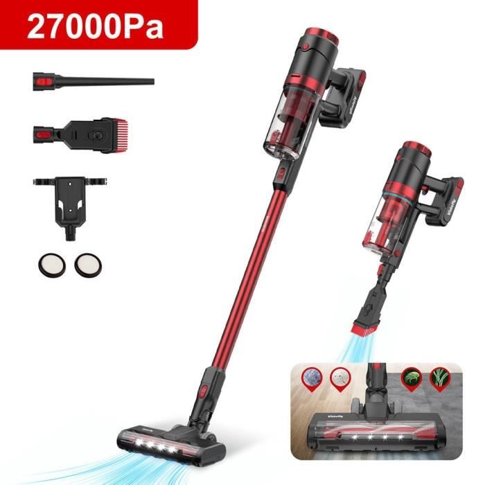 Aspirateur léger et on sale puissant sans sac