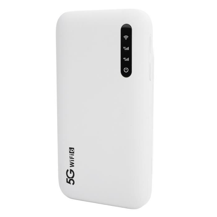 Vvikizy Routeur Hotspot WiFi 6 5G Portable – 16 Dispositifs – IP67 Étanche
