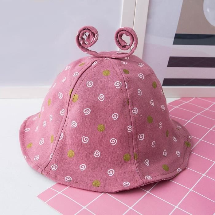 Chapeau De Soleil Bébé UPF 50+ Réglable - Large Bord, Cordon De Serrage, Pour Plage, été, Protection UV