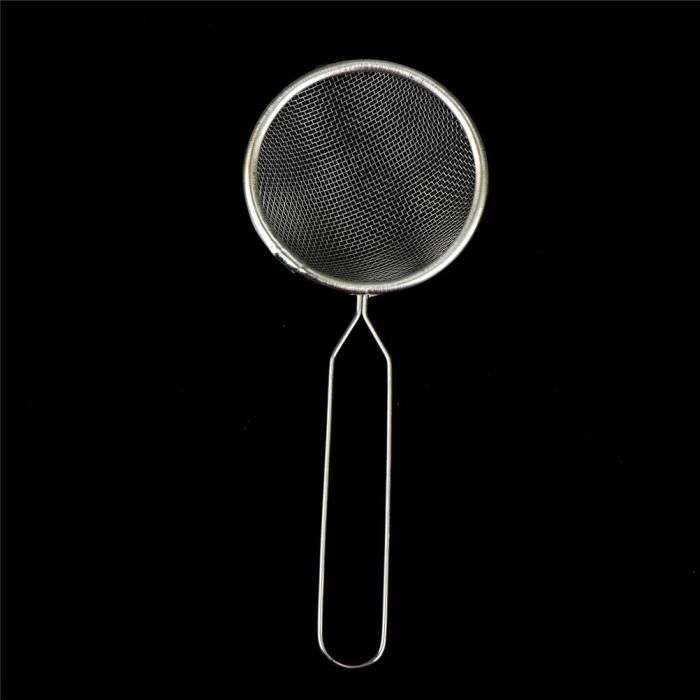 Tamis à Farine Inox Ultra Fin : Parfait Pour Pâtisser Sans Grumeaux ! 4 Tailles Dispo