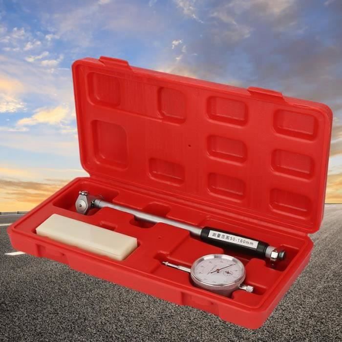 Jauge D'alésage à Cadran 50-160mm - Kit De Mesure De Précision Pour Mécanique Et Usinage