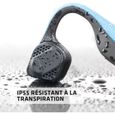 AFTERSHOKZ AS600OB Ecouteurs Trekz Titanium pour le Sport - Bluetooth - 6h d'autonomie - Etanche IP55 - Bleu-1