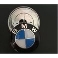 BMW 82MM diamètre logo capot métallique devant, logo de capot avant pour la plupart des modèles bmw-1
