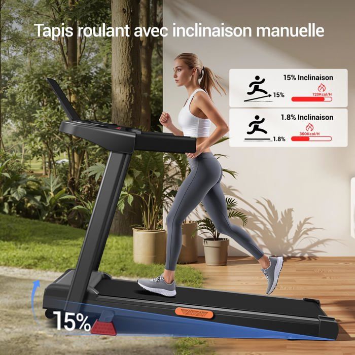 Tapis de Course Pliable et Inclinaible jusqu'à 8%, ZX2.Moteur 1400W, Vitesse 1-12km/h,Noir avec Rouge - Sport Tapis de Course Pliable et Inclinaible jusqu'à 8%, ZX2.Moteur 1400W, Vitesse 1-12km/h,Noir avec Rouge - Sport