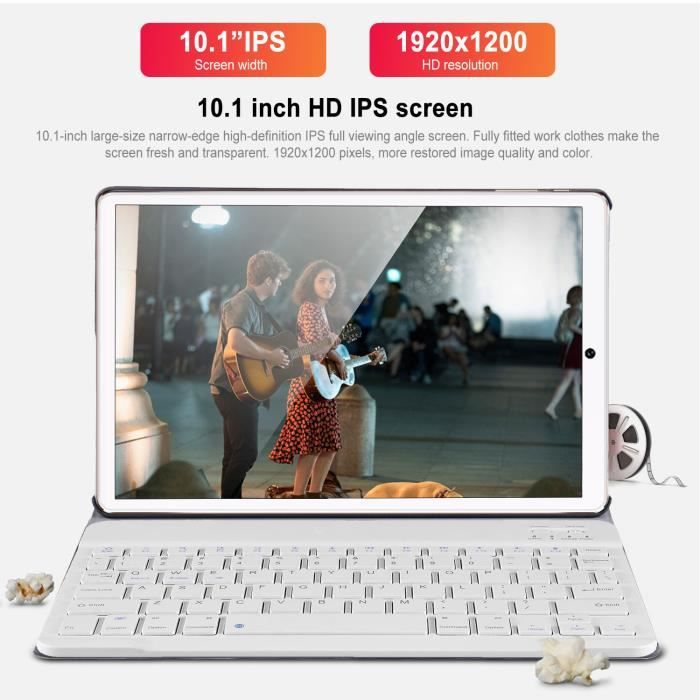 Tablette Tactile 10 Pouces - Marque - Ecran-4Go+64Go/128Go 4G Doule  SIM/WiFi - Android 9.0 - 8000mAh - 2 en 1 - Cdiscount Informatique