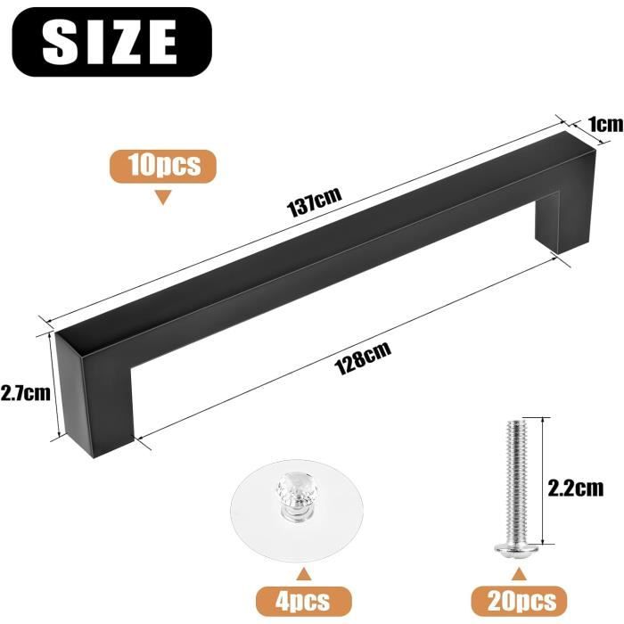 Poignée En Arc BG03 Entraxe Des Trous 64 Mm Acier Inoxydable[392