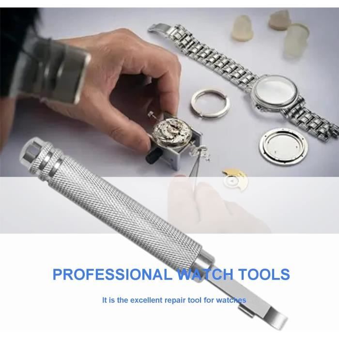 Montre Ouvreur Outil Ouvre Boitier Montre Outil Demontage Montre Outil RéParation Montre Professionnel Couteau Outil RéParation Montre Pour Remplacement De Batterie ArrièRe Cas Ouvrir EnlèVe Couteau