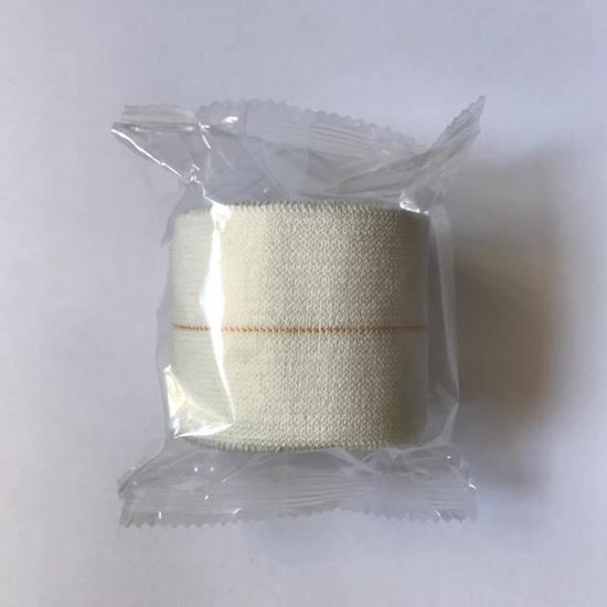 Bandage Bande blanche Rouleau Médical Pharmacie Contention Compression  Adhésive Rigide Strapping Blessures Sports Loisirs