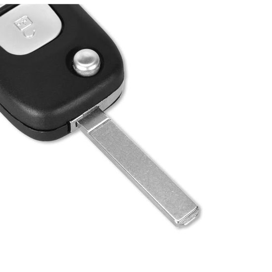Coque De Clé Pour Renault Kangoo Twingo Clio Wind Master Trafic - 2 Boutons, Sans Lame, Avec Porte-clés Et Tournevis