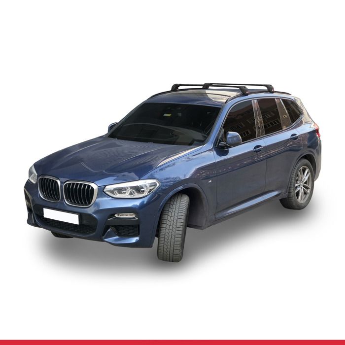 Apline Barres De Toit ACE-2 Pour BMW X1 (U11) 2023-2024 - Noires - 75kg