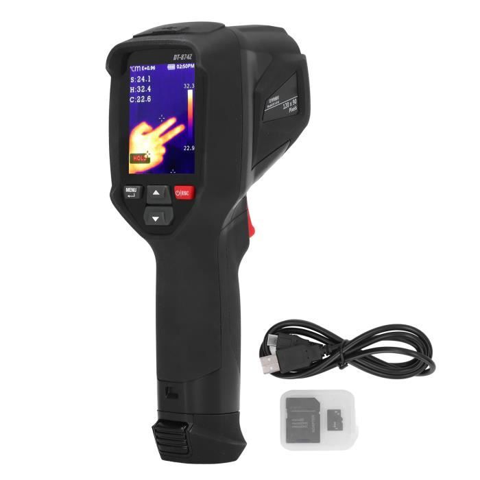 Imageur Thermique OCS.tec IR3 – Thermomètre Infrarouge Avec Visée Laser, Pistolet Compact