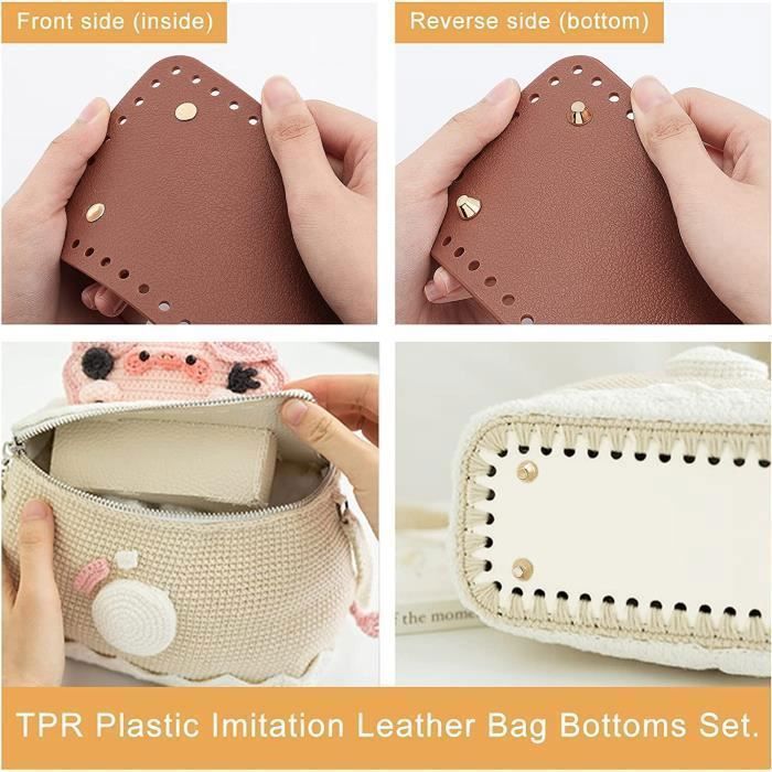 Fond de sac a crocheter clearance