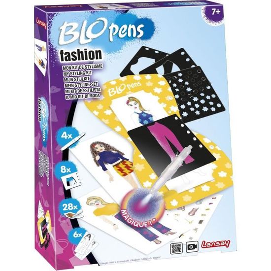 Blopens Fashion - Mon Atelier Mode - Dessins et Coloriages - Dès 7 ans - Lansay
