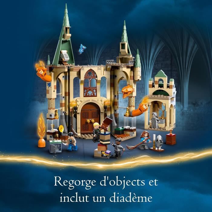 LEGO® Harry Potter 76413 Poudlard : la Salle sur Demande, Jouet Château  avec Figurine Serpent de Feu - Cdiscount Jeux - Jouets