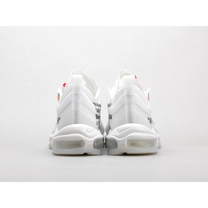 Chaussure de running Nike Air Max 97 The Ten blanche Off White Cdiscount Sport