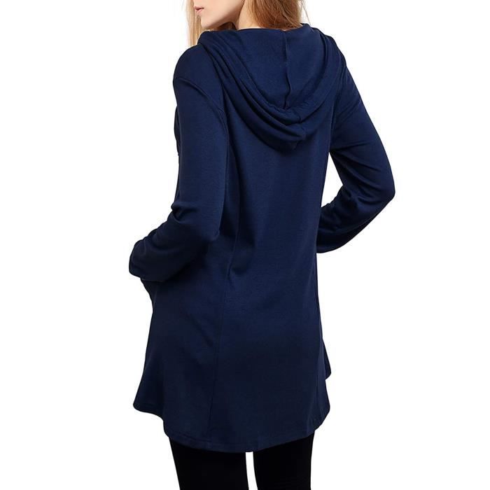 Sweat tunique femme hotsell