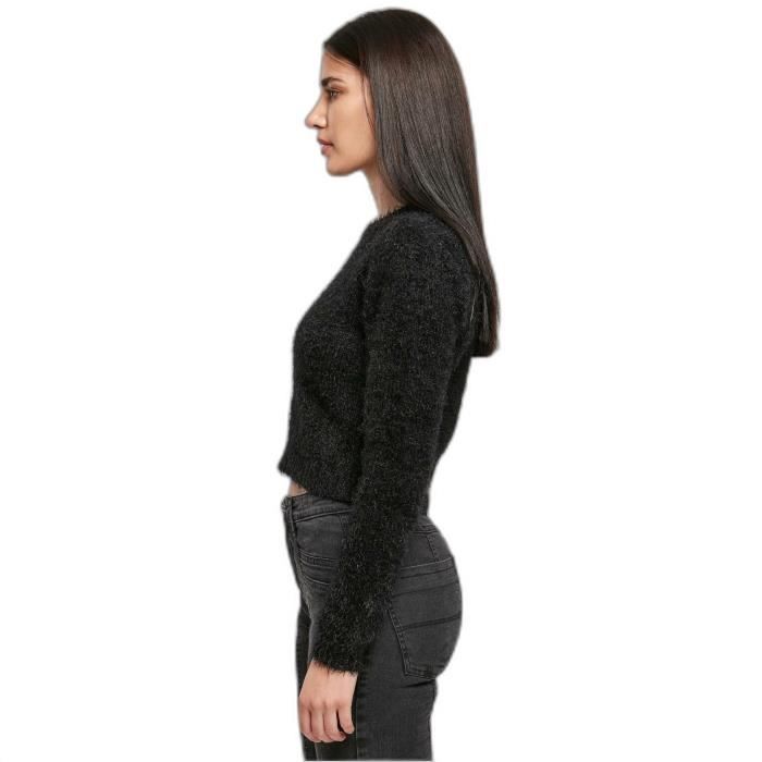 Pull noir court on sale femme