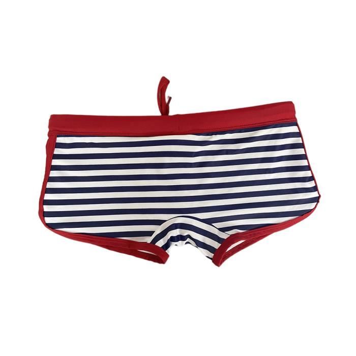Maillot De Bain Homme Long - Short De Bage à Séchage Rapide, Imprimé Tropical, Taille Haute, Pour Piscine Et Plage