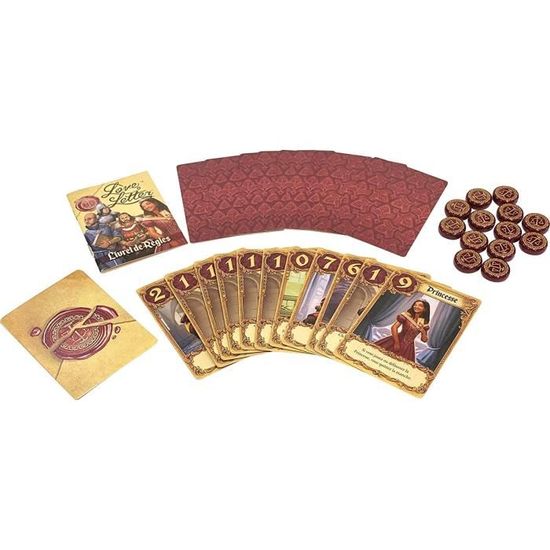 Love Letter Jeu De Cartes Zmgll01 Asmodee Cdiscount Jeux Jouets
