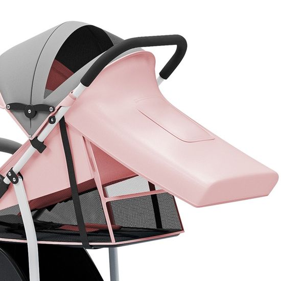 Poussette Canne Pliable Compacte Pour Bébé 6 Mois à 4 Ans - Jusqu'à 25 Kg, Grise, Siège Seul, Roues Mousse