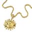 COOLSTEELANDBEYOND Dragon Pendentif avec Zircone Cubique Noir et Cordon Silicone Acier Inoxydable Collier Pendentif Homme Gar/çons