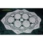 Napperon Crochet Fait Main Ovale 25 X35 Achat Vente Chemin De