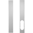 Kit de porte de fenêtre de climatiseur portable, plaque d'étanchéité de fenêtre réglable, plaque de kit de glissière de fenêtre (A)