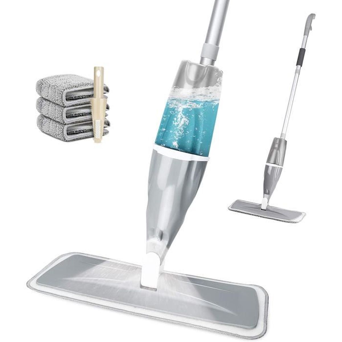 9ml Balai lave sol avec vaporisateur,Aiglam Serpillière pour 9ml Balai lave sol avec vaporisateur,Aiglam Serpillière pour