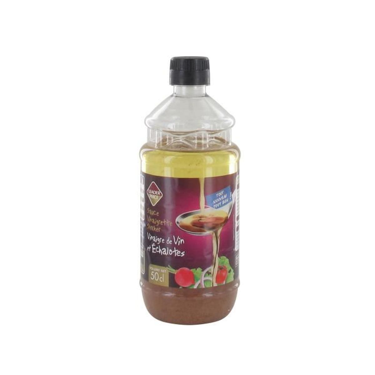 Sauce vinaigrette shaker - vinaigre de vin et échalotes - 500ml ...