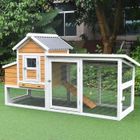 ANIMAL VALLEY Poulailler Toit Renforcé S toit plastique jusqu'à 6 poules Orange