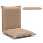 COSTWAY Chaise de Sol Pliable, Tatami Inclinable en 6 Position, Idéal pour Chambre, Salon, Bureau, 44x54,5x53,5CM (L x l x H),