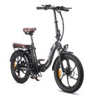 SMARTAI Vélo électrique pliant 20" FAFREES F20 Pro - Moteur 250W Batterie Amovible 36V 18Ah - Shimano 7 Vitesses -Autonomie 150km, Noir
