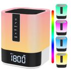HIBA Enceinte Bluetooth - Lumineuse - Veilleuse - 48 Couleurs - Lecteur MP3 - Fonction Mains Libres
