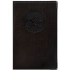 MY COLOR POP Porte-papiers moto couleur motif noir Color Pop – Fabrication Française – PVC Silver – Carte grise et NOUVEAU PERMIS de conduire –