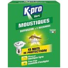 STARWAX Kpro vert - KPRO - Diffuseur électrique anti-moustiques avec recharge - 45 nuits de protection