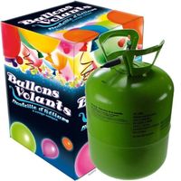 Bouteille d'hélium - Pour 20 ballons - Vert