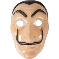 Masque - Casa De Papel - Braqueur - PVC - Adulte - Beige