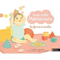 Tout-petit Montessori - Les formes à toucher - Dès