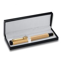 SALUTUYA stylo rechargeable Stylo plume à encre rechargeable, stylo Signature en métal, coffret cadeau, pointe materiel petit