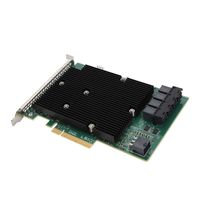 Carte contrôleur PCIe 3.0 SAS + SATA - 6GB - 16 Ports INTERNES - ADAPTEC Raid 71605 - Raid 0 1 5