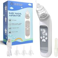Mouche Bebe Electrique - Aspirateur Nasal Bebe - Mouche-Bebe - Aspirateur Nez Bebe - Aspirateur